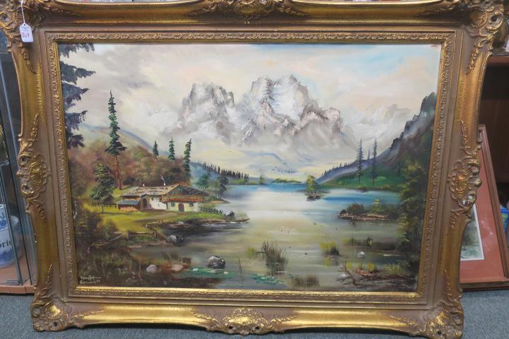 Rural German Landscape by HARRY HOFFMAN: (1 of 3)