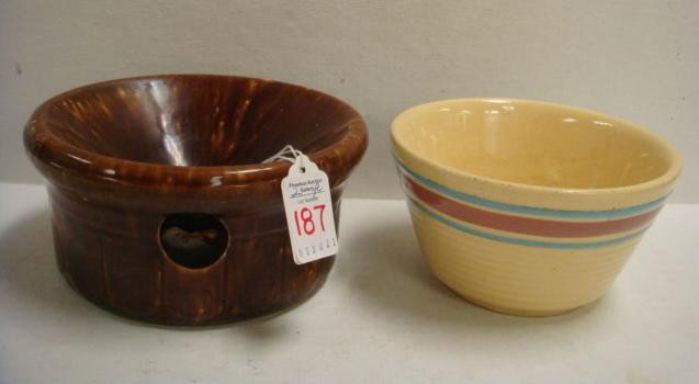 ROCKINGHAM Spittoon, WATT Bowl:: ROCKINGHAM Spittoon, WATT Bowl: (40-80)