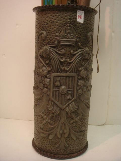 Molded Resin Umbrella Stand:: Molded Resin Umbrella Stand: (100-200)
