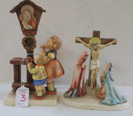 Two Large HUMMEL/GOEBEL Figurines: (1 of 5)