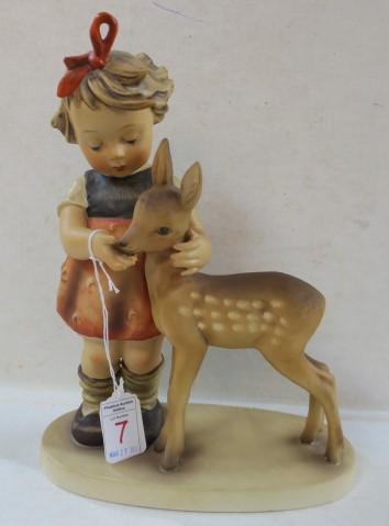 HUMMEL 136/V "Friends" Large Figurine: (1 of 3)
