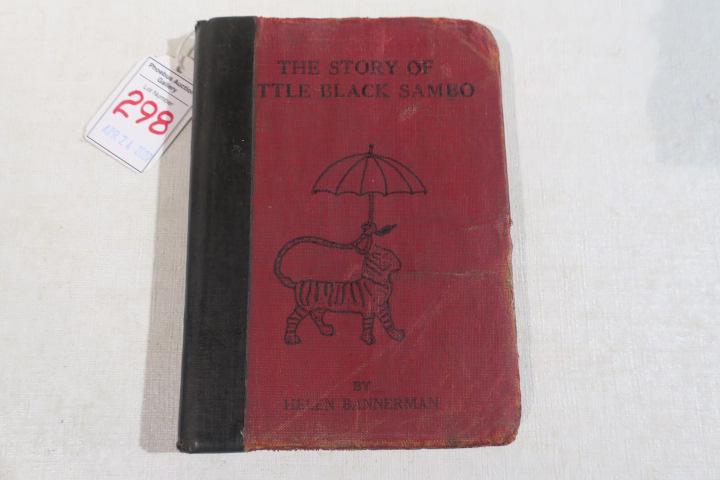 HELEN BANNERMAN, THE STORY OF LITTLE BLACK SAMBO:: HELEN BANNERMAN, THE STORY OF LITTLE BLACK SAMBO: Dumpy Book, The Only Authorized American Edition CA 1923. J.B. LIPPINCOTT CO, PHILA/NYC. "She used to invent stories... also drew and colored pictures