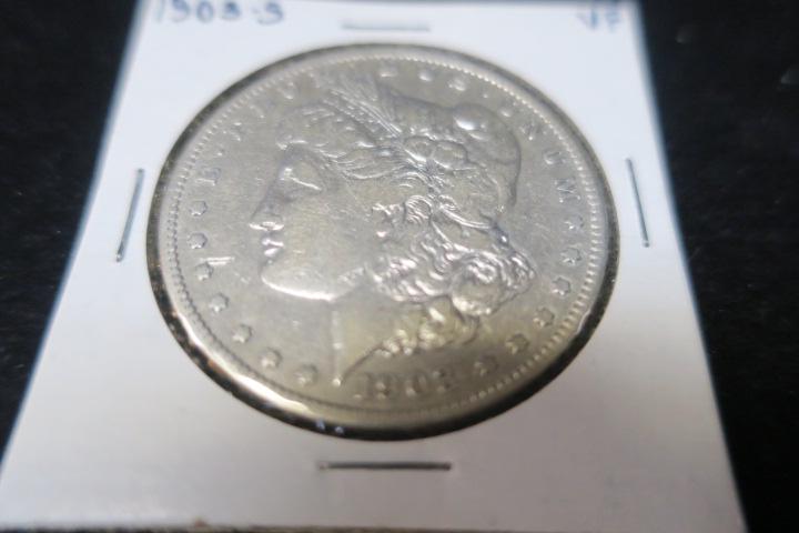 1903 S MORGAN SILVER DOLLAR in VF 40 Condition:: 1903 S MORGAN SILVER DOLLAR in VF 40 Condition: Collectible US Coin, .90% Pure Silver. (600-1000)