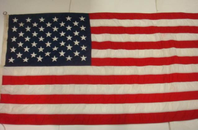US Navy Ensign From USS STARK (FFG 31): US Navy Ensign From USS STARK (FFG 31) USS Stark was a Oliver Hazard Perry Class Frigate Struck by 2 Iraqi Excoet Missiles May 17, 1987 in the Persian Gulf, 37 Navy Sailors were Killed. 3' 8" x 6' 7 3