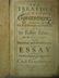 467: 1698 Antique Book, Two Treatises of Government: