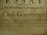 467: 1698 Antique Book, Two Treatises of Government: - 2
