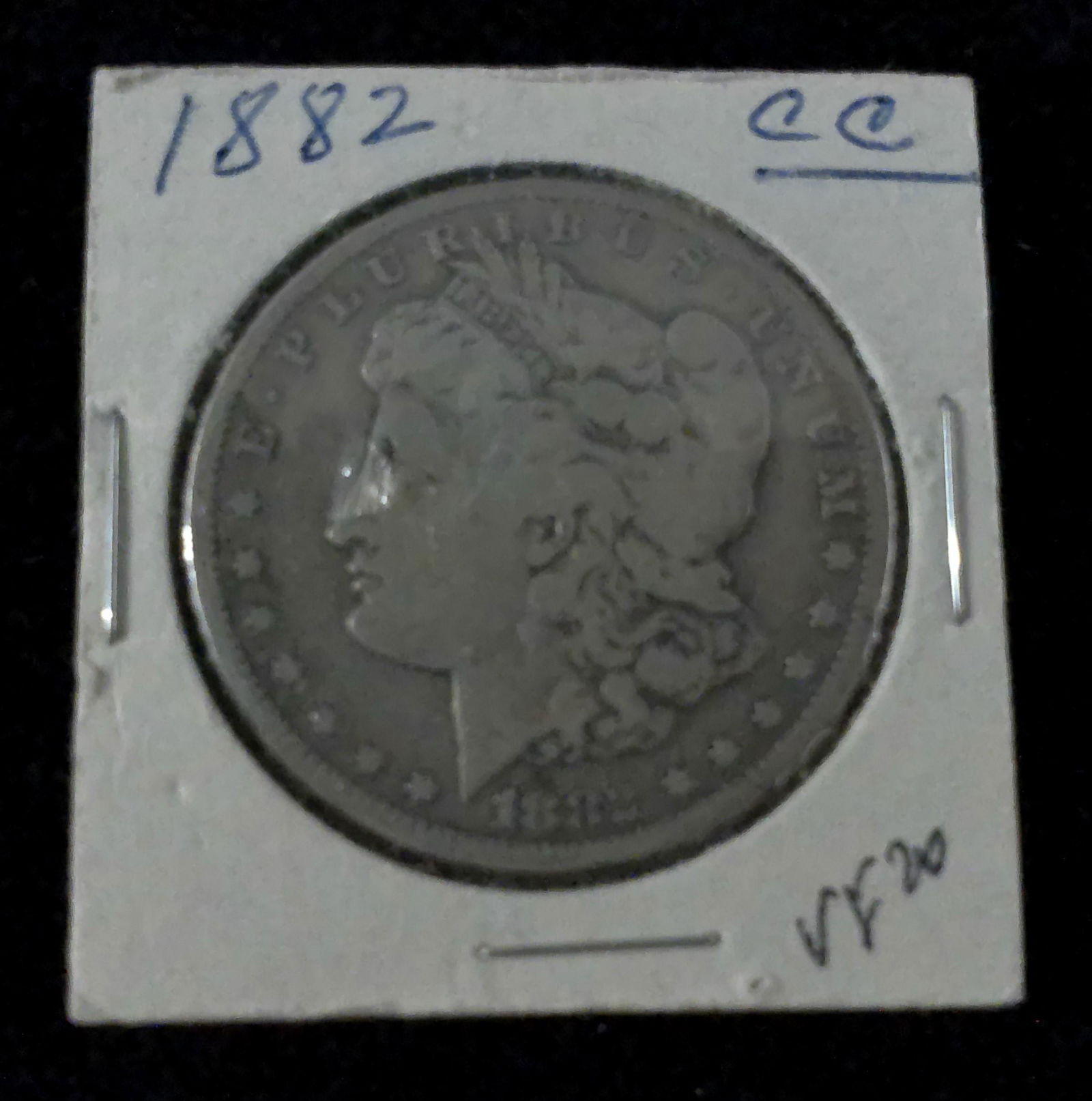 Rare 1882 CARSON CITY VF-20 MORGAN SILVER DOLLAR: (1 of 2)