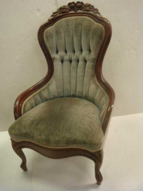 147: Mahogany CARLTON McCLENDON Victorian Ladies' Chair - 147: Mahogany CARLTON McCLENDON Victorian Ladies' Chair