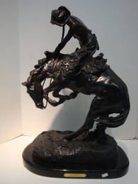 FREDERIC REMINGTON, RATTLESNAKE, Bronze Recast: