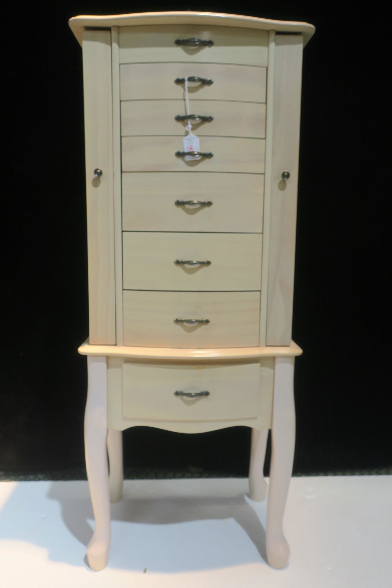 Free Standing 8 Drawer Jewelry Armoire: (1 of 3)