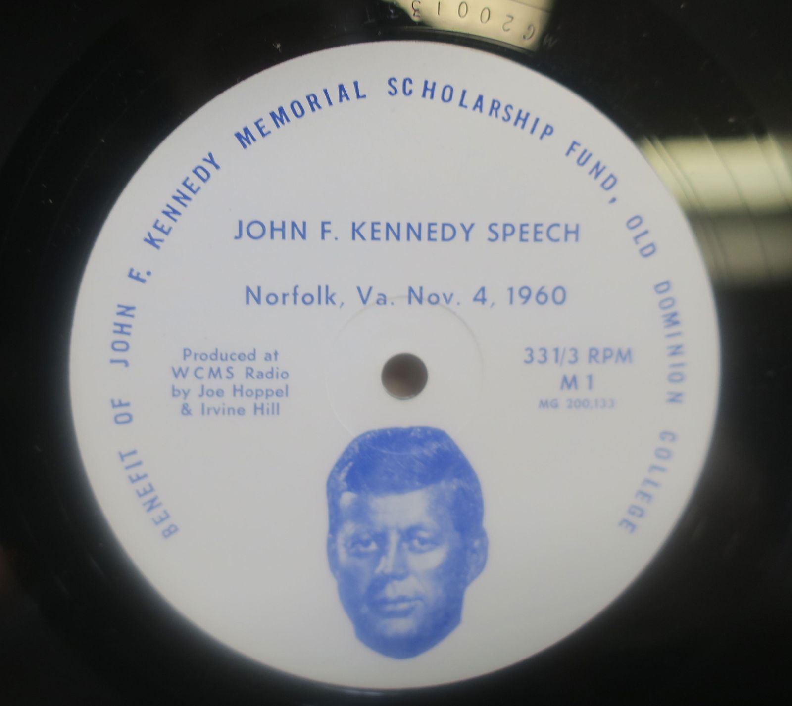 Recording of JOHN F. KENNEDY Speech at Granby High: (1 of 3)