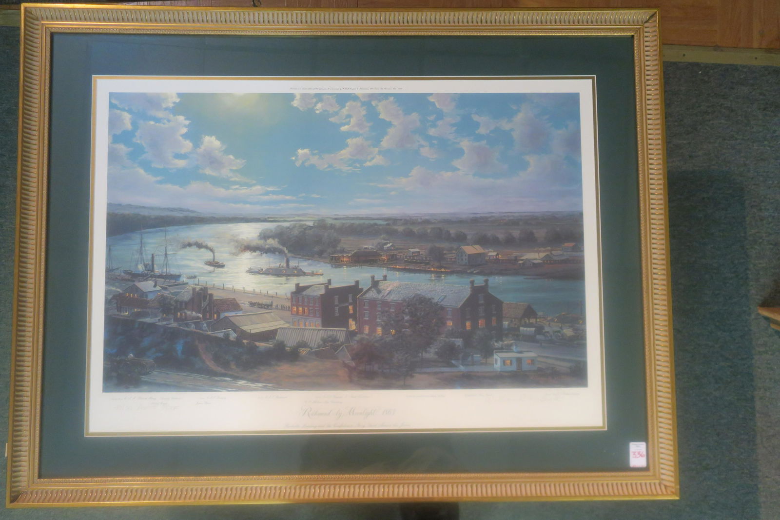 WILLIAM R McGRATH, Richmond by Midnight, S/N Print: (1 of 4)