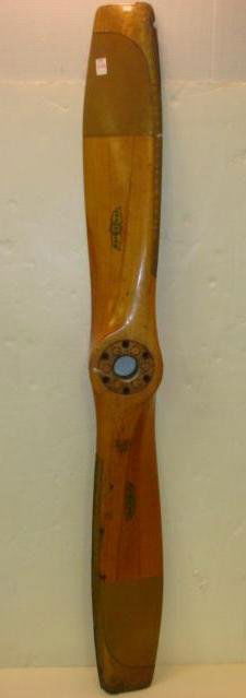 548: SENSENICH Vintage Wooden Airboat Propeller: - May 28, 2012