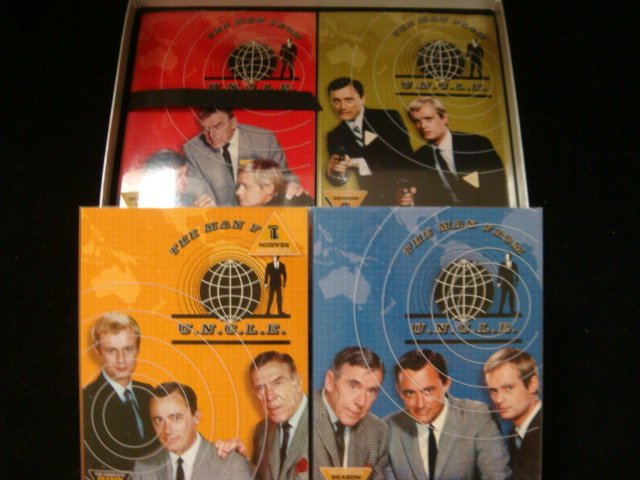The Man from U.N.C.L.E. Complete Series DVD's:: The Man from U.N.C.L.E. Complete Series DVD's: 24 DVD's Featuring the Doctor on NCIS and The Guy Selling Legal Services. Includes Man from UNCLE Feature Film. In Spy Attaché Case. (50-100)