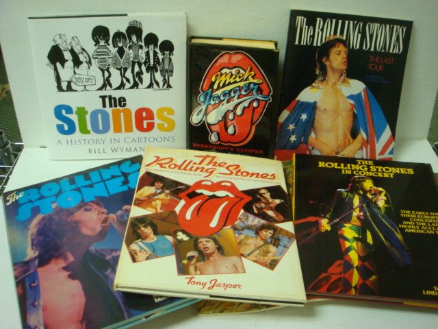 10 Books on the Rolling Stones:: 10 Books on the Rolling Stones: History in Cartoons, Mick Jagger Everybody's Lucifer, The Last Tour, Unauthorized Biography, In Concert, Greatest Rock and Roll Band, The Rolling Stones, Anthology Vol.