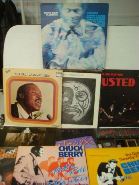 Ten Rhythm and Blues Albums Including 3 Chuck Berr: Ten Rhythm and Blues Albums Including 3 Chuck Berry: Chuck Berry, Flashback, 2 Original Hits Albums, Ben E King, 2 Willie Dixon Albums, Robert Johnson, Jimmy Reed, Taj Mahal, The Blues Busters. (50-10