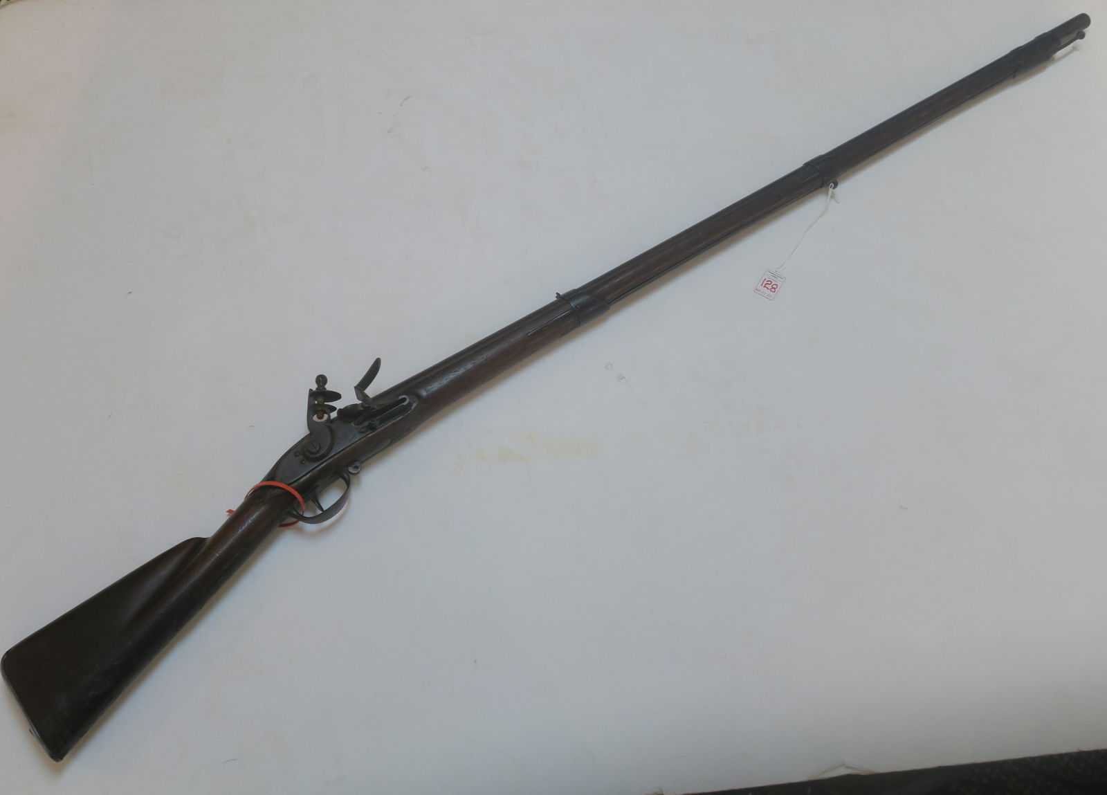 US SPRINGFIELD MODEL 1808 Flintlock Infantry Musket: (1 of 7)