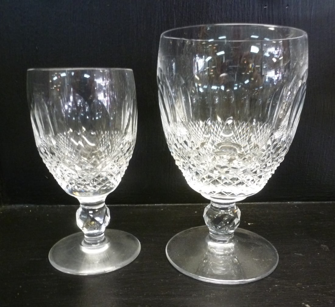 Twenty Two WATERFORD "Colleen" Stems: (1 of 3)