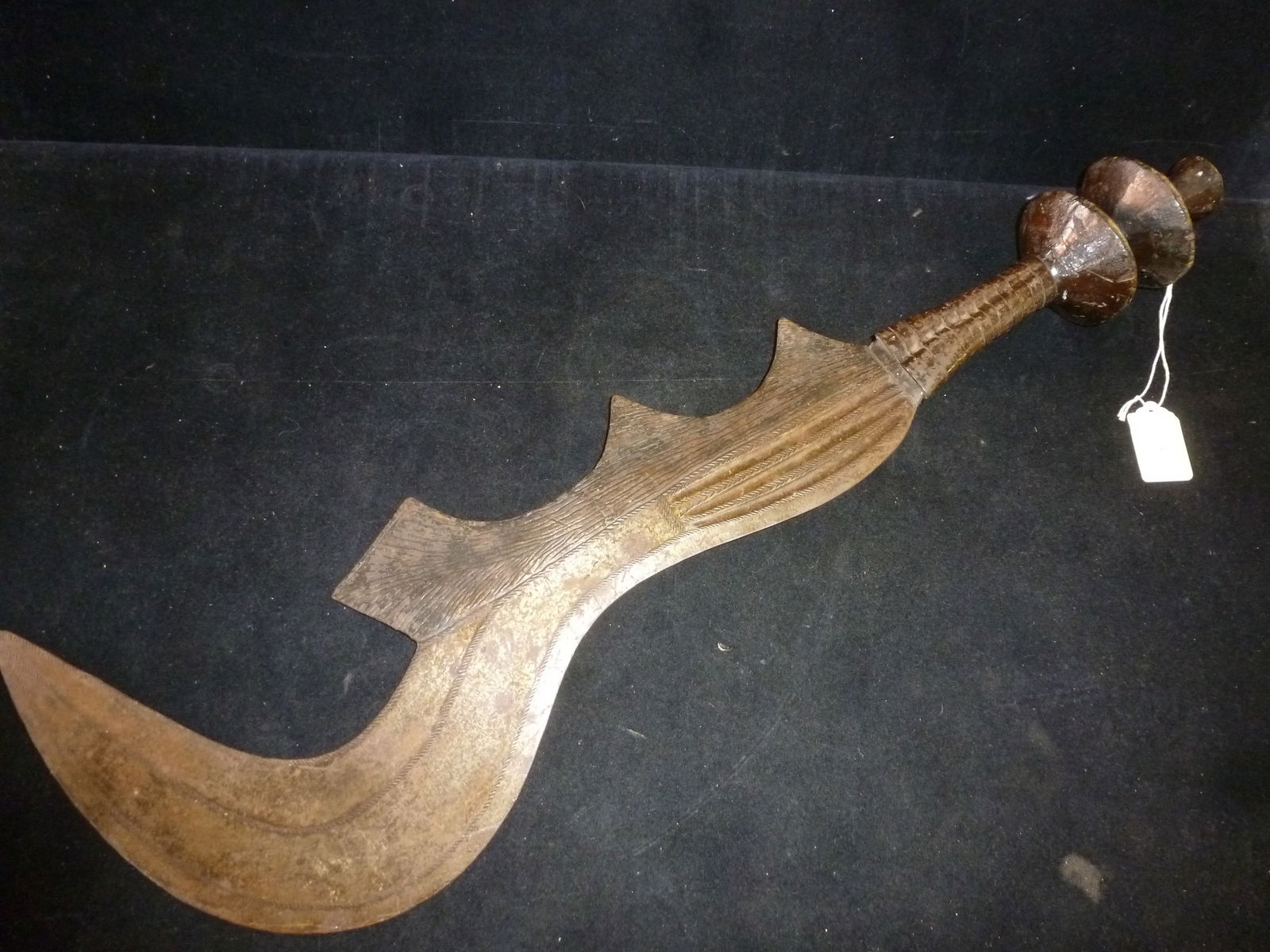 African Ceremonial Chief's or Headsman's Axe, (1 of 4)