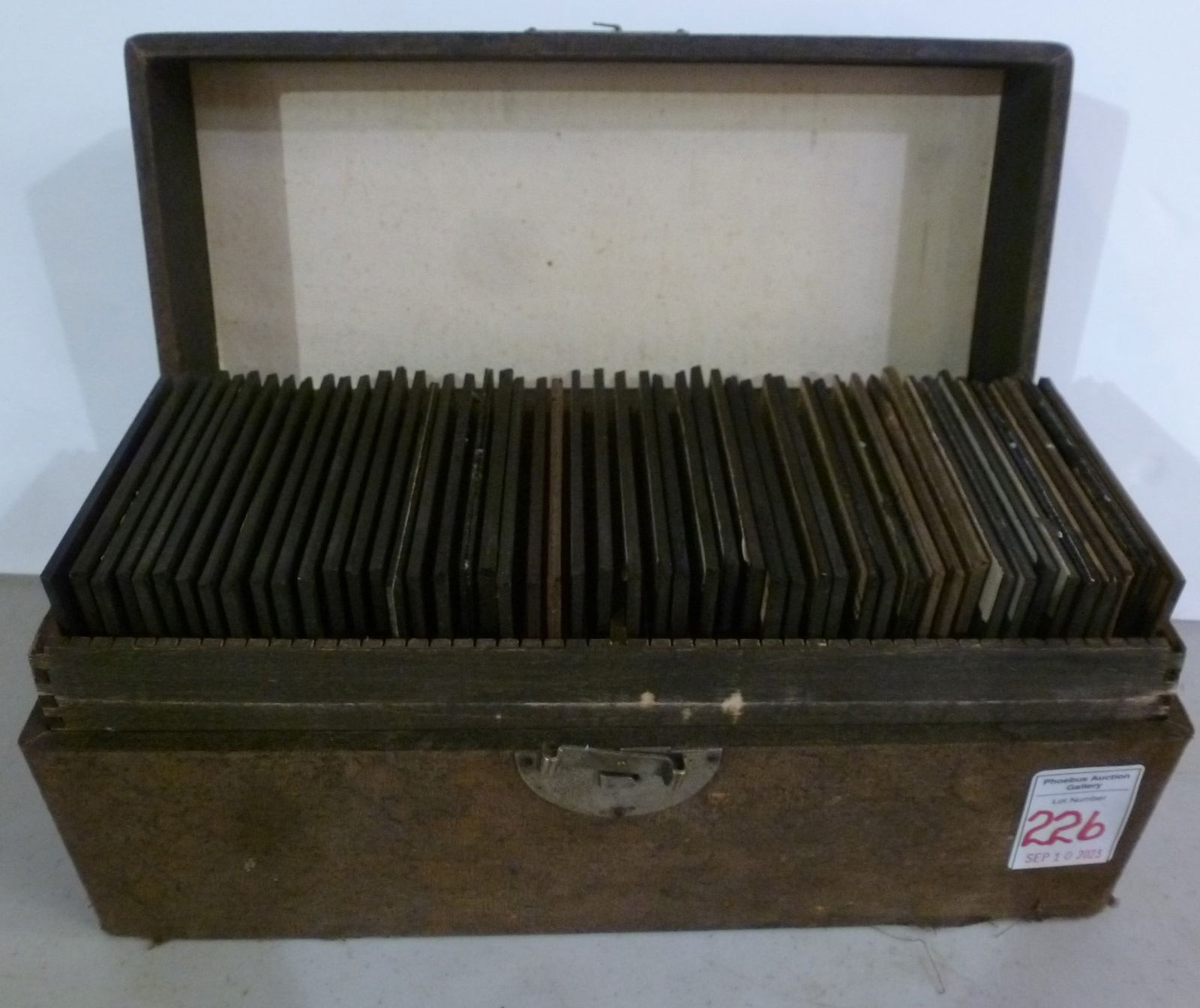 50 Magic Lantern Glass Slides; Spanish-American War: (1 of 6)