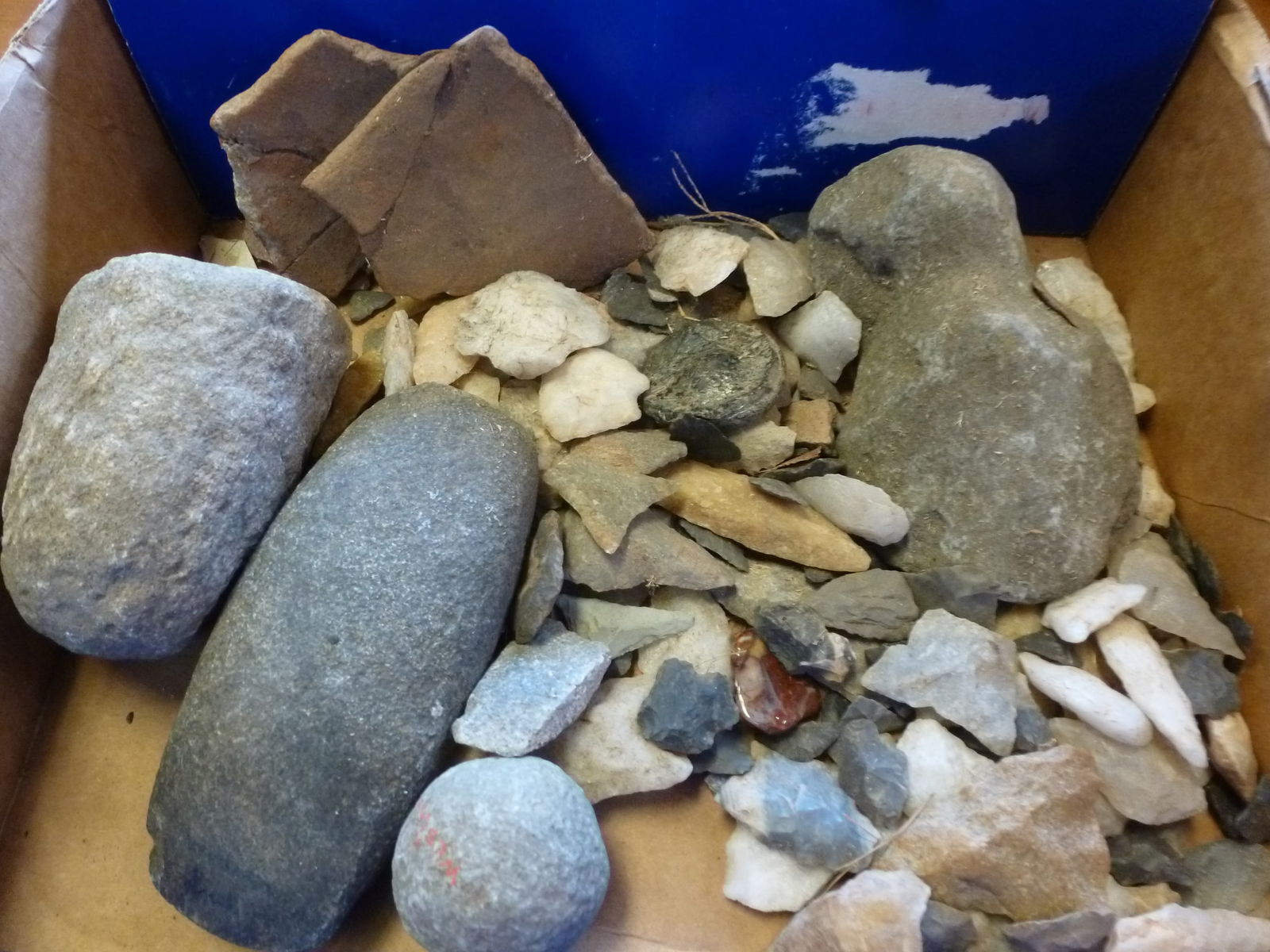 Collection of Virginia Native American Artifacts: (1 of 4)