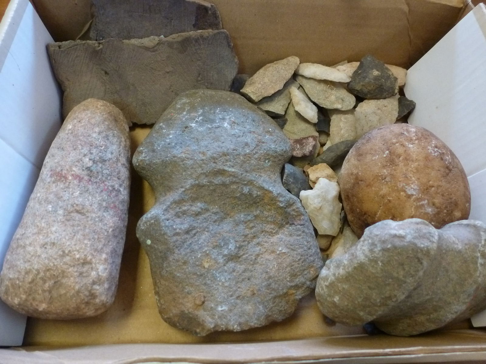 Collection of Virginia Native American Artifacts: (1 of 3)