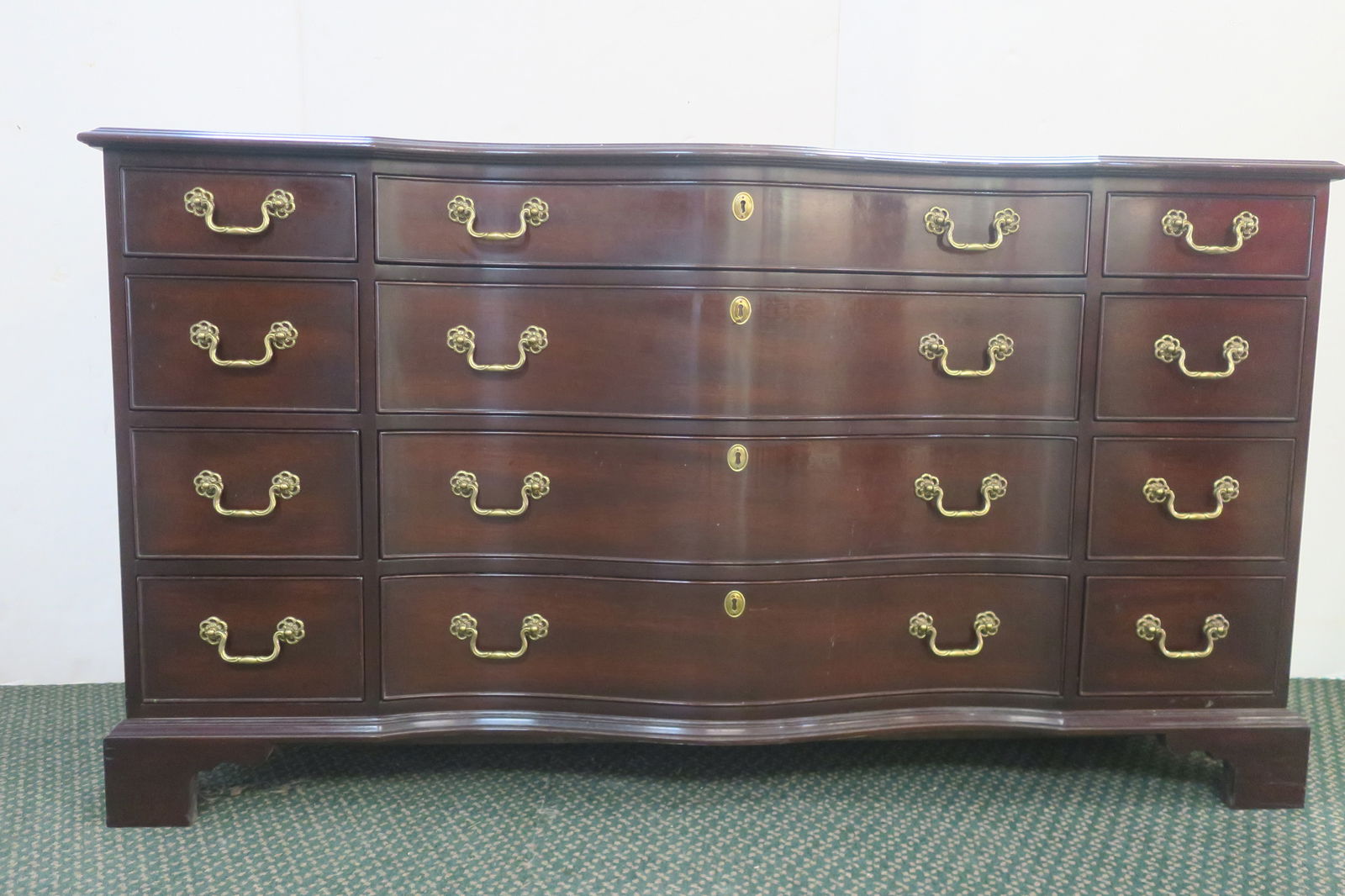 KITTINGER "Richmond Hill Collection" Mahogany Dresser: (1 of 3)