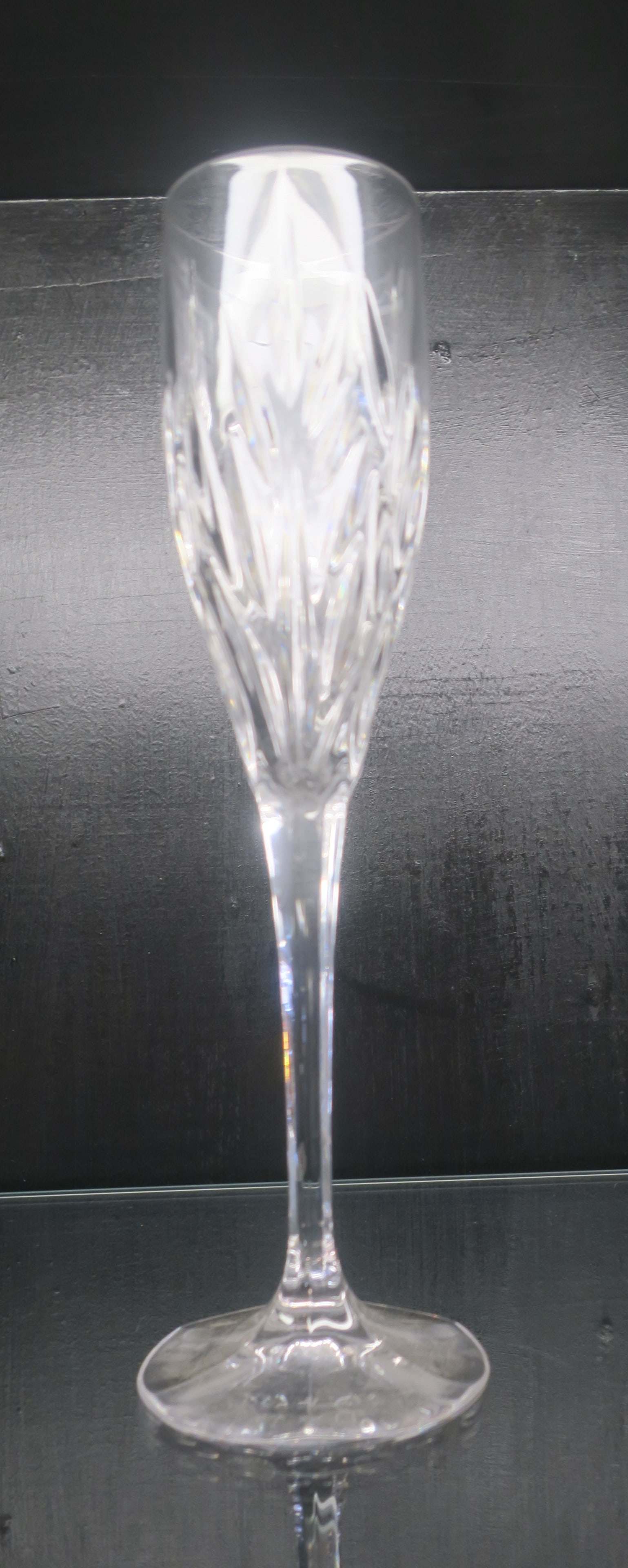 Nine GORHAM Crystal "STAR BLOSSSOM" Water Goblets:: Nine GORHAM Crystal "STAR BLOSSSOM" Water Goblets: Each in Like New Condition, 8 1/2" Tall. Made in Germany. Discontinued, Produced 1992-2010. (300-600)