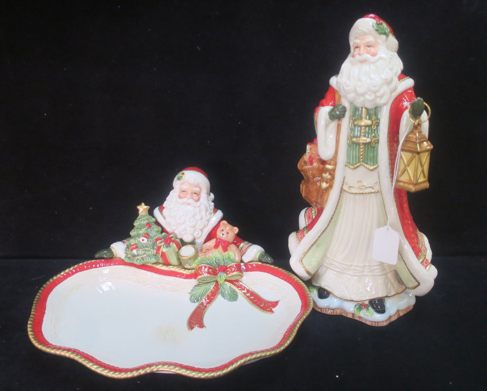 FITZ and FLOYD 2016, Santa Figurine & Santa Server: (1 of 7)