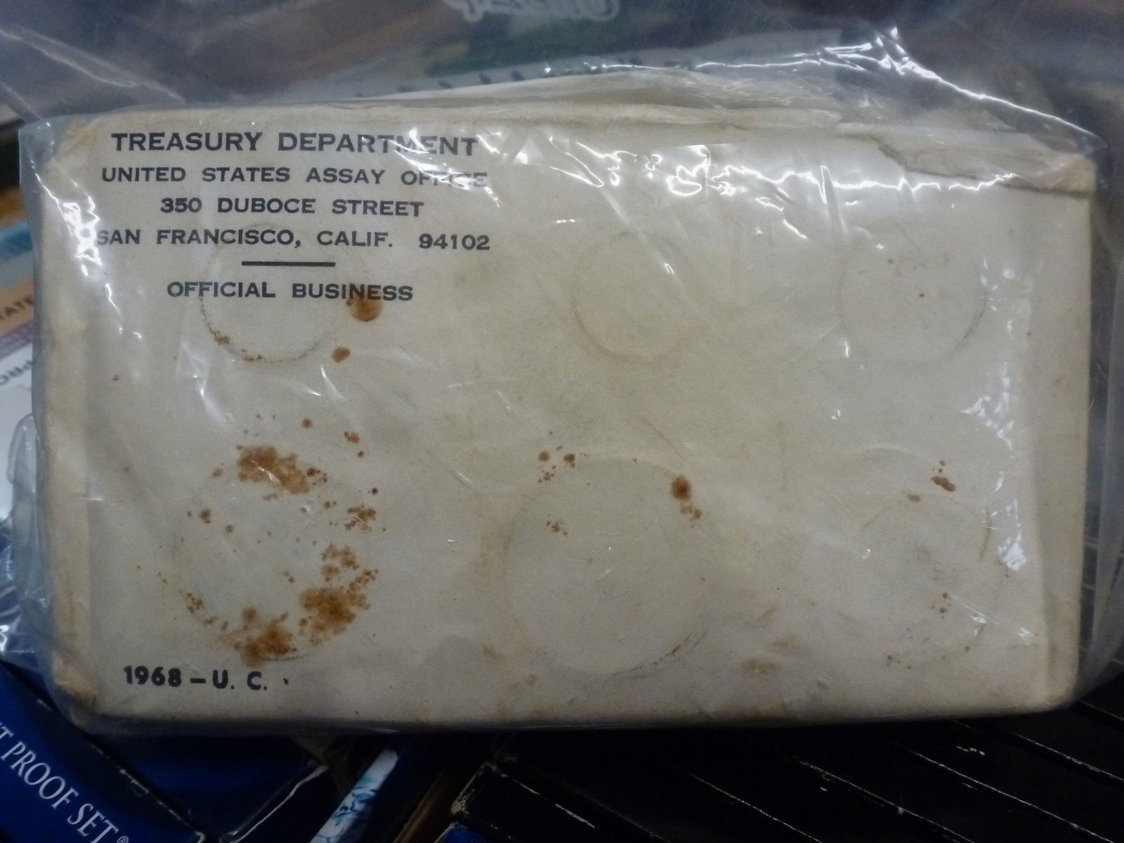 12 United States Uncirculated Mint Sets; 1968-1979: (1 of 2)