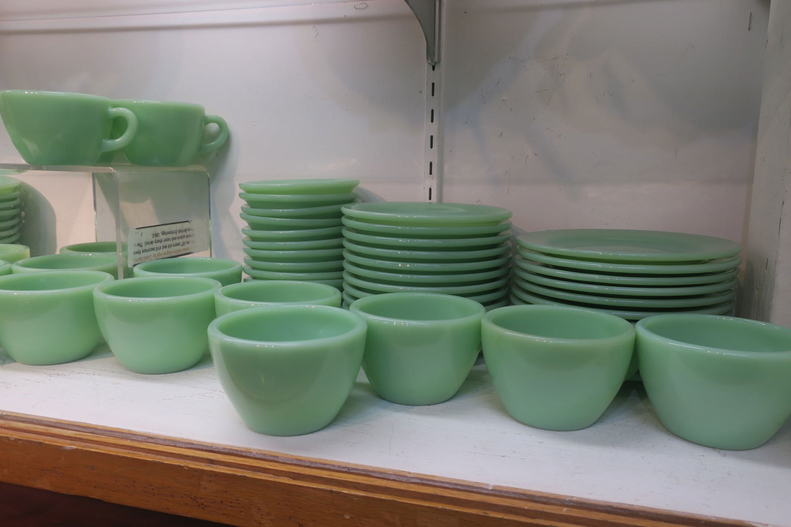 FIRE-KING Jadeite Resturant Ware, 92 Pieces: (1 of 4)