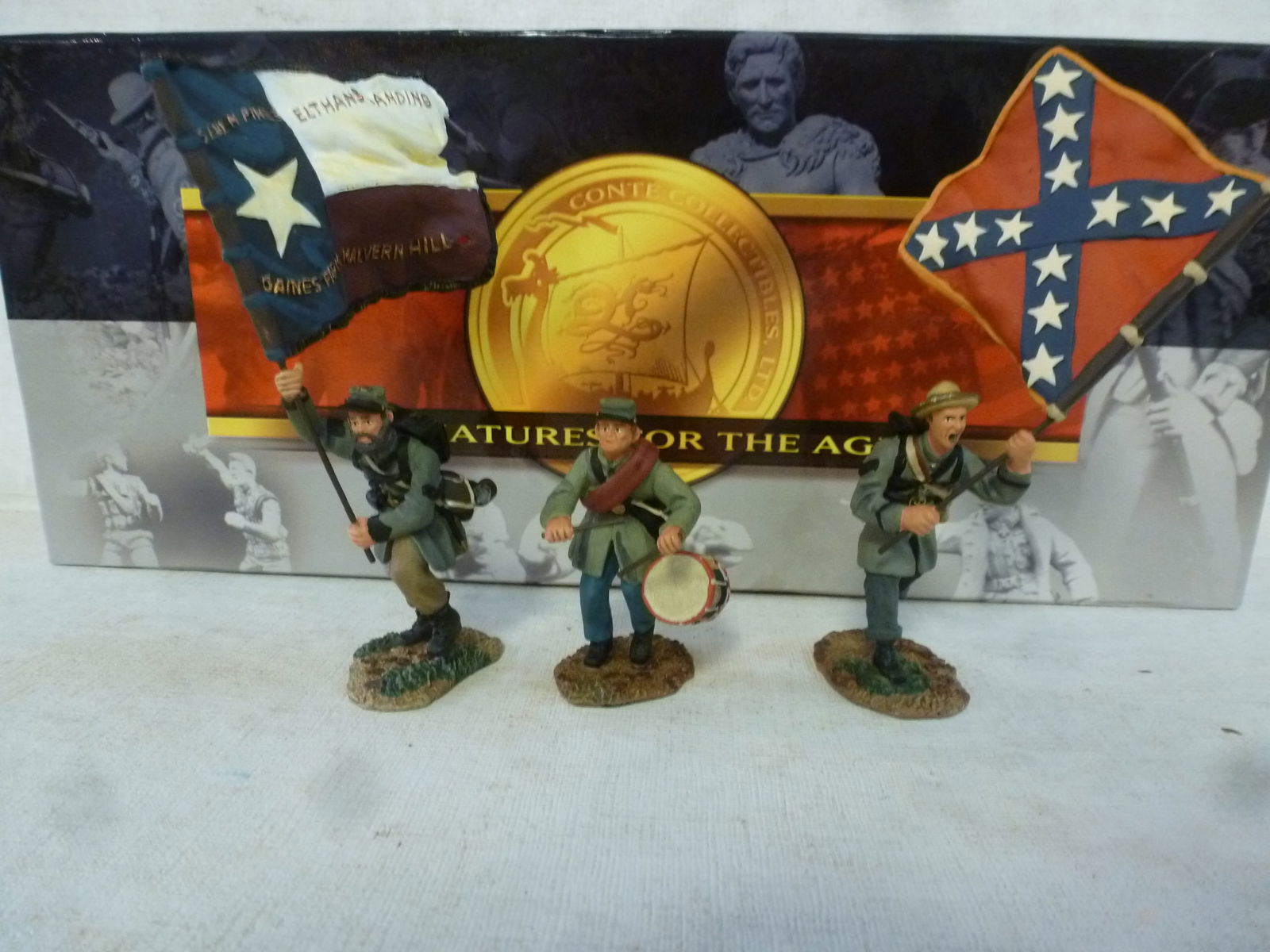 CONTE COLLECTIBLES TEXAS BRIGADE COLOR BEARERS: (1 of 4)
