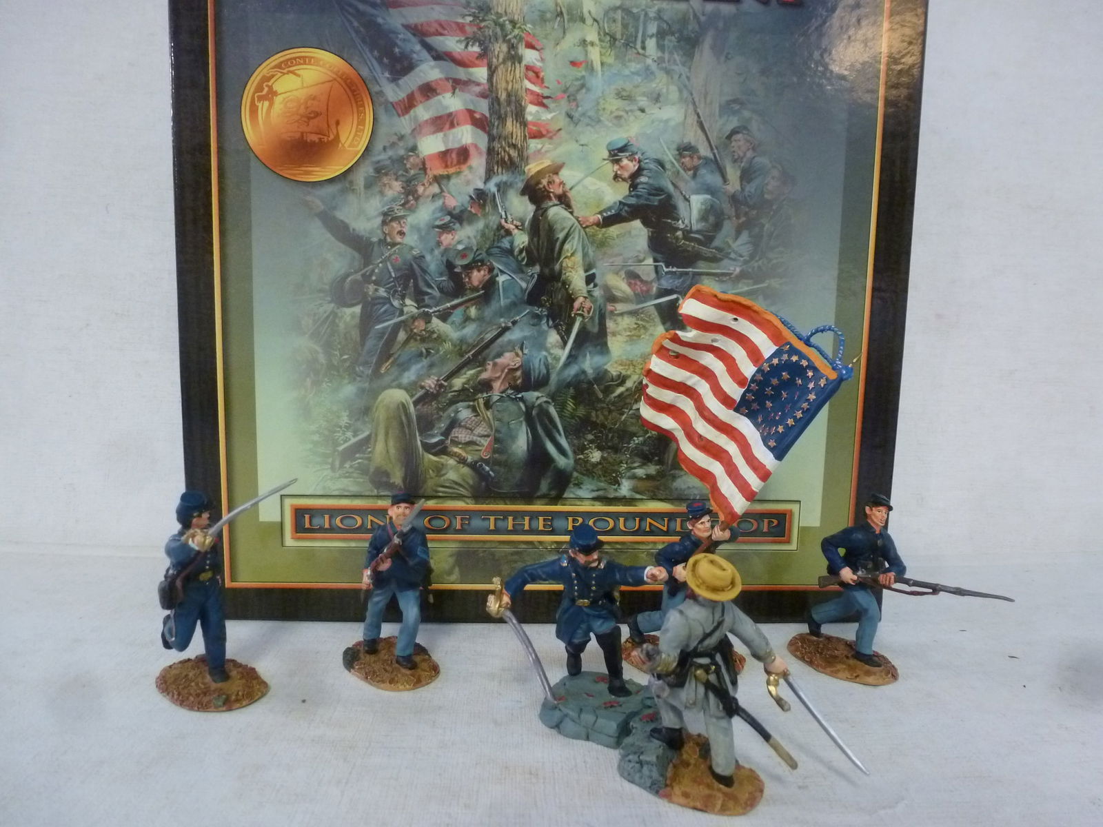 DON TROIANI, Military Miniatures "LIONS OF ROUND TOP": (1 of 5)