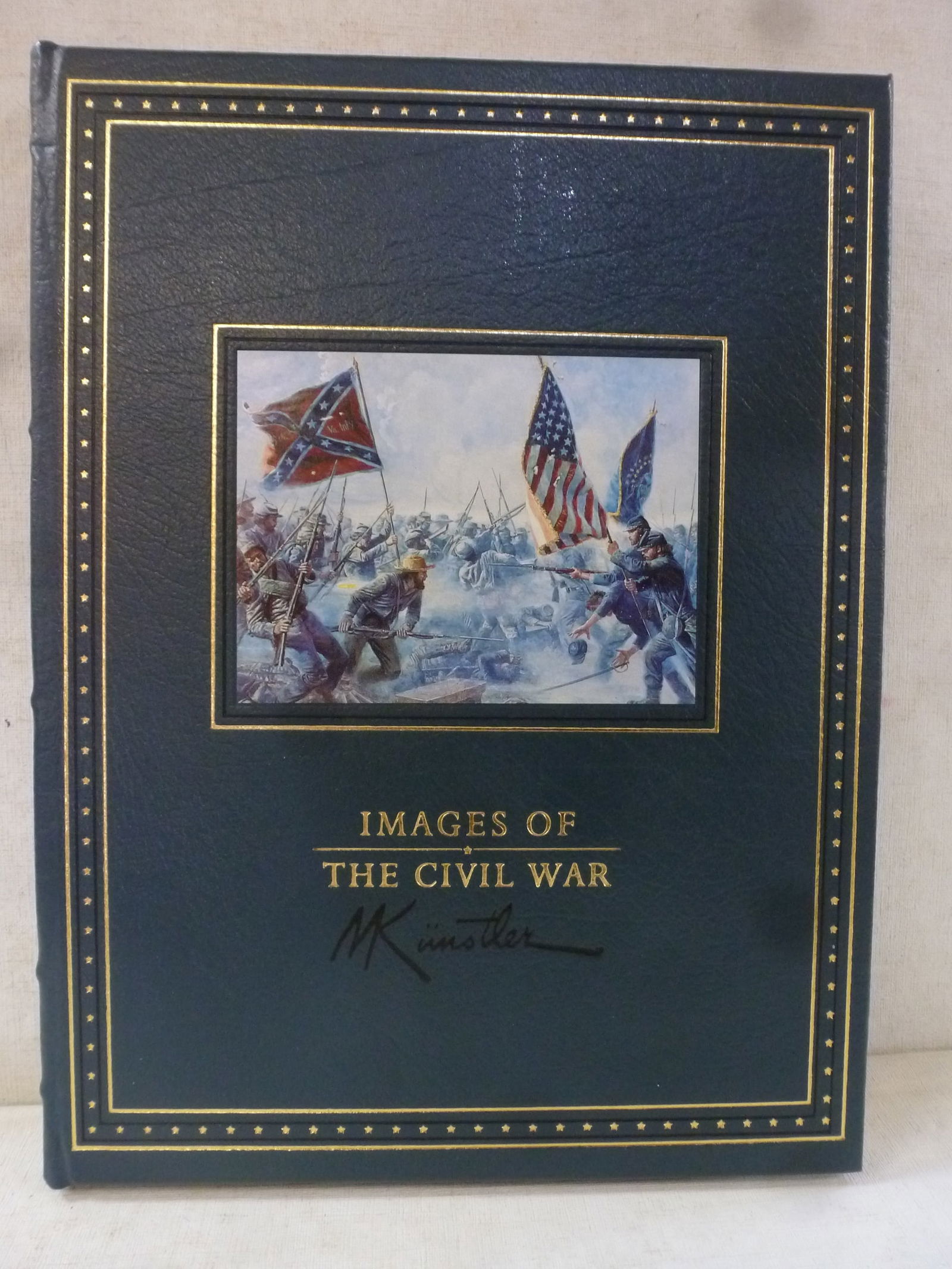 EASTON PRESS, IMAGES OF THE CIVIL WAR, MORT KUNSTLER: (1 of 4)
