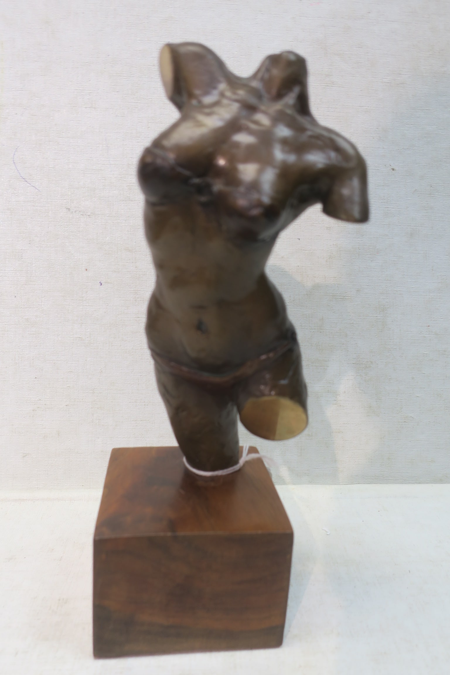 PAUL WEGNER Bronze Female Torso: (1 of 3)