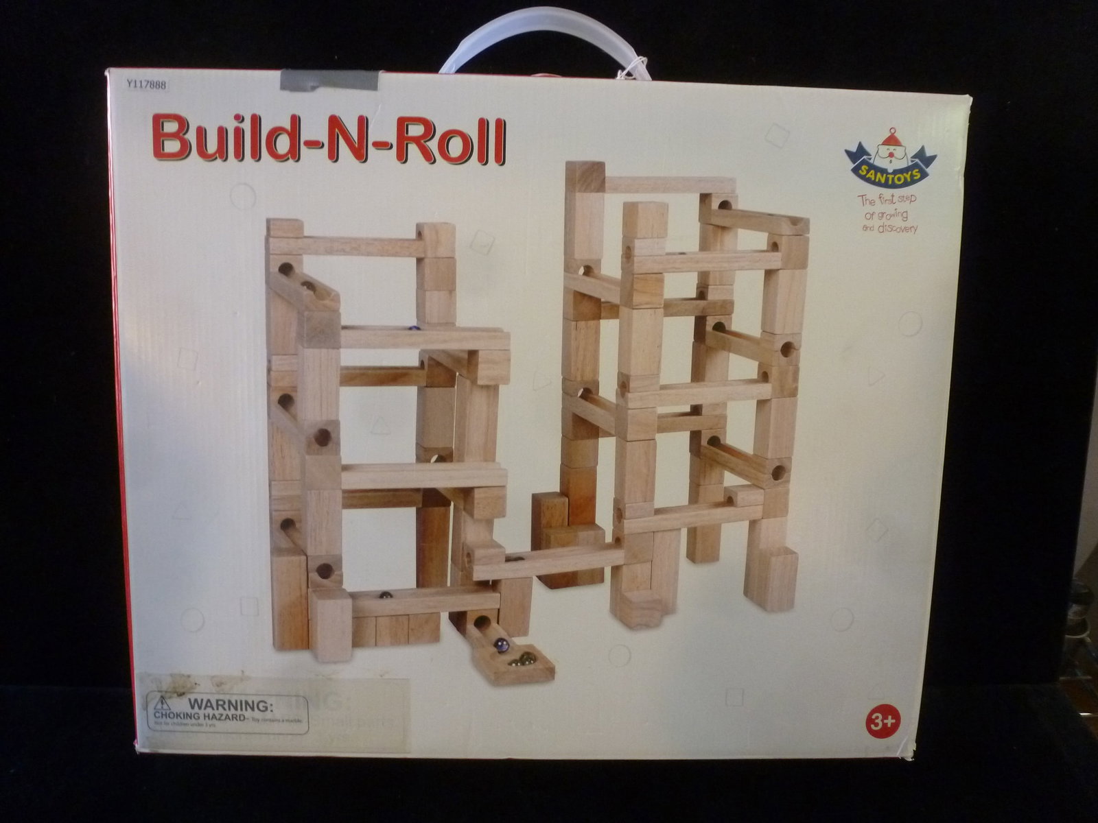 EXECUTIVE TOY; SANTOYS, BUILD-N-ROLL, 100 Piece Set:: EXECUTIVE TOY; SANTOYS, BUILD-N-ROLL, 100 Piece Set: Build Office Teamwork, Concentration, Cause and Effect, Creativity and Imagination for Your Team. Advanced Chutes and Ladders and Beat the Other Te