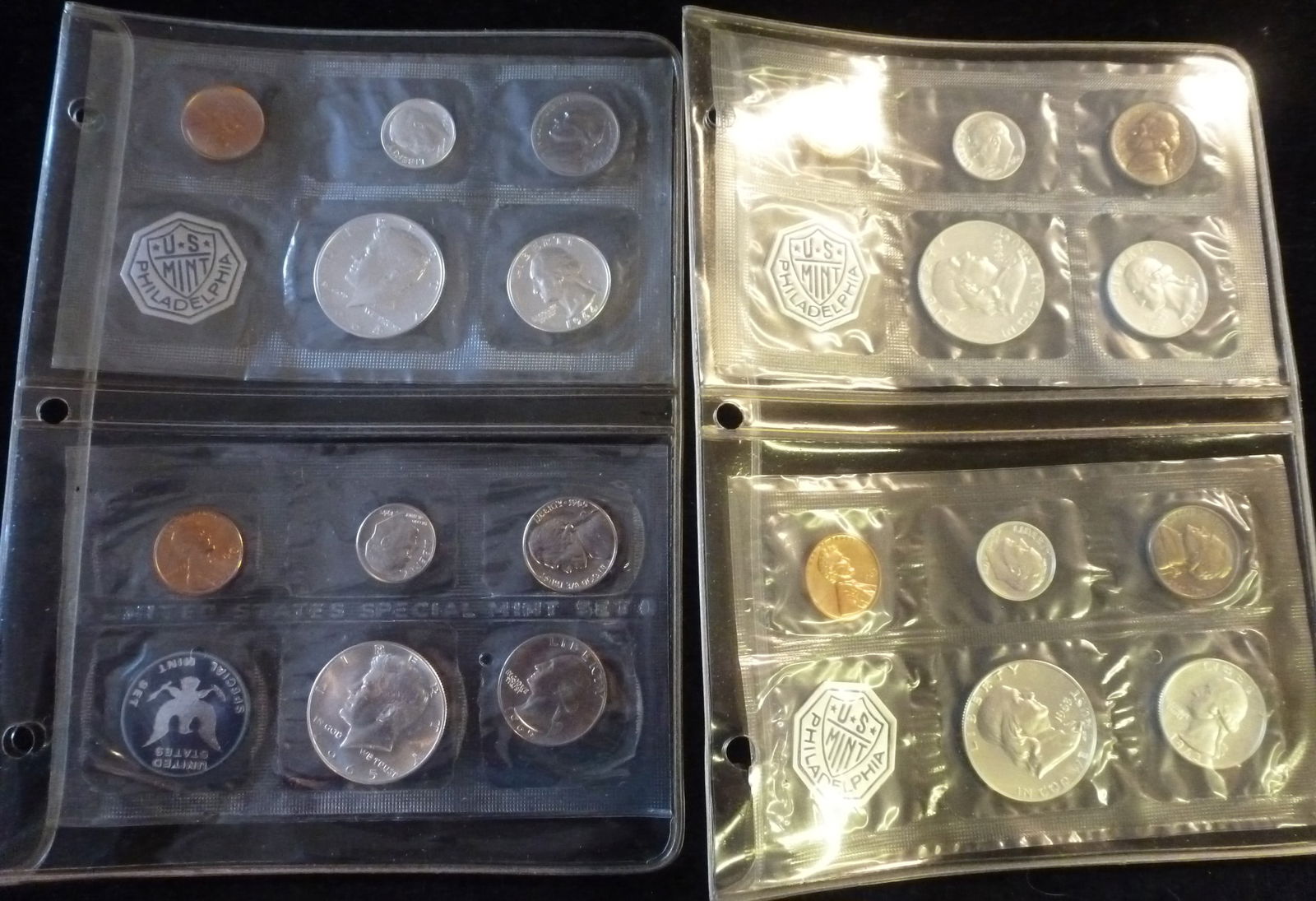 1962, 1963, 1964 and 1965 US Proof Sets: (1 of 4)