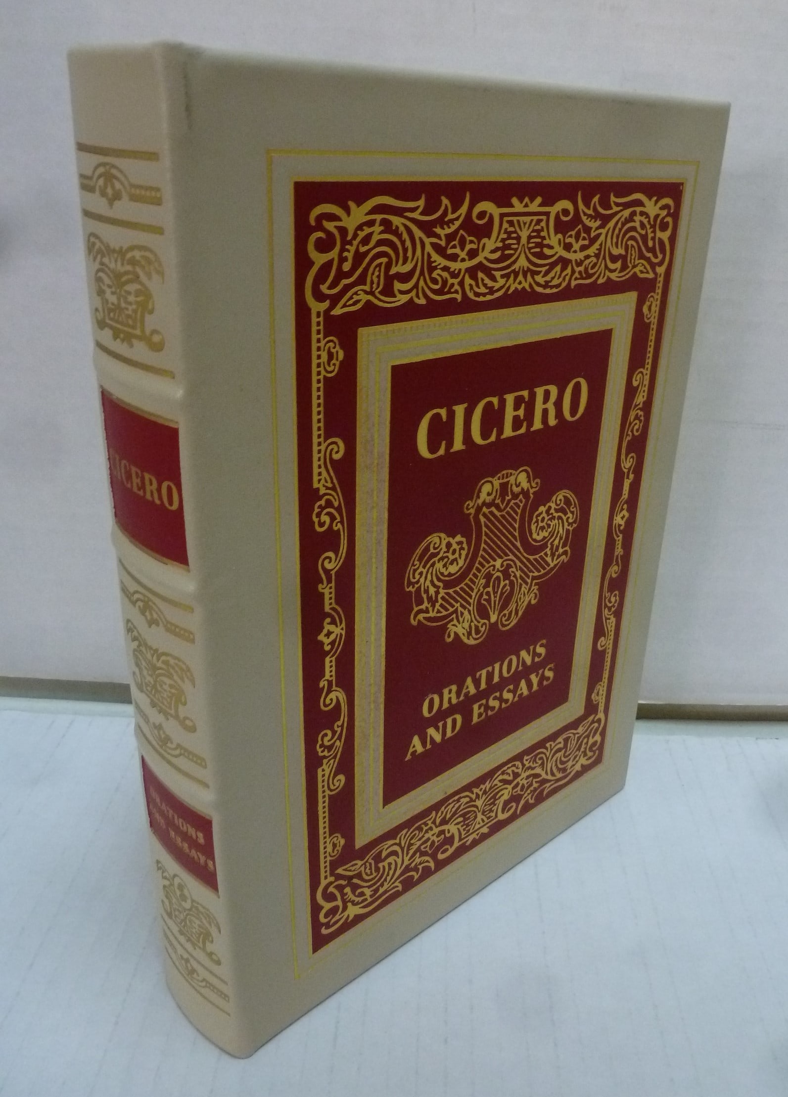 EASTON PRESS, CICERO, ORATIONS AND ESSAYS: (1 of 3)
