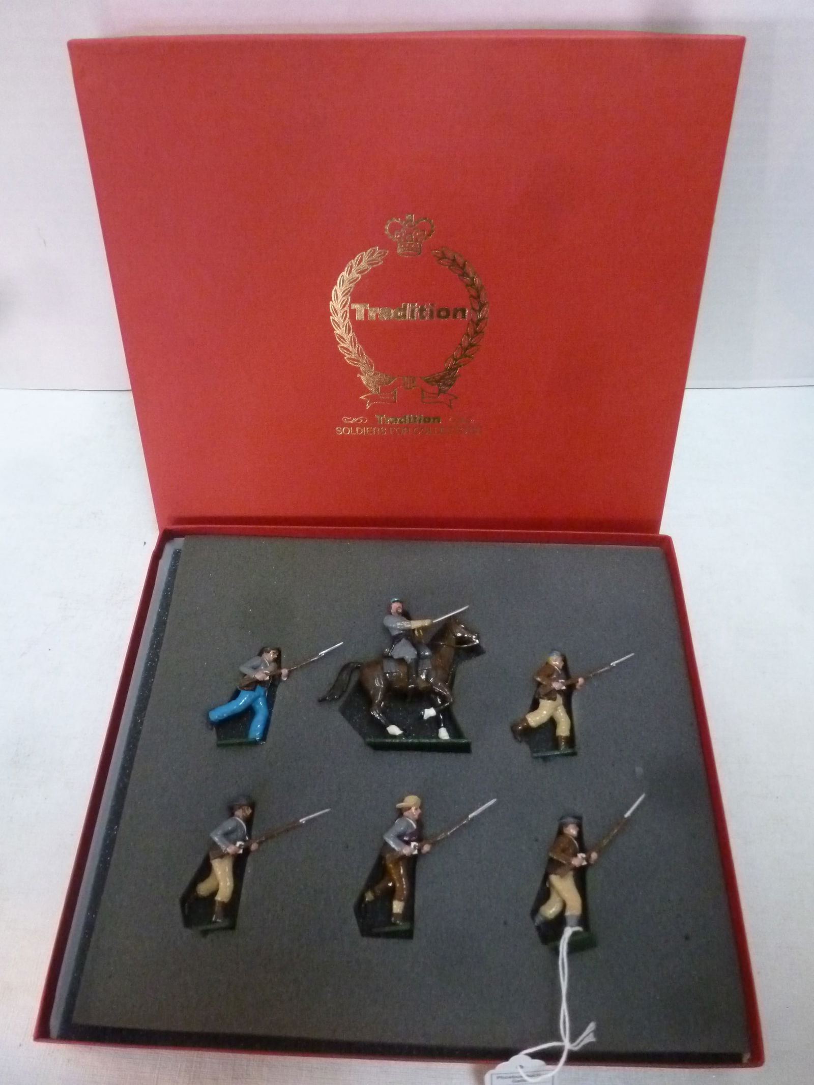 TRADITION; SOLDIERS FOR COLLECTORS Confederate Infantr (1 of 4)