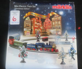 MARKLIN, CHRISTMAS-EDITION Mini Electric Train Set: