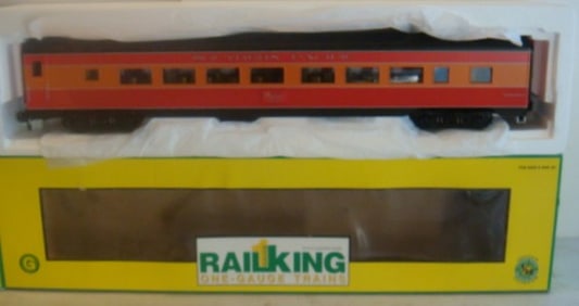 RAIL KING 70-67001, 70' SP STREAMLINED PASSENGER CAR: