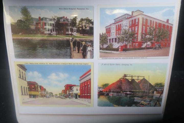 Thirty-Eight Post Cards, Ft Monroe, Hampton & Phoebus: (1 of 4)