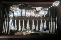 TOWLE Sterling Silver "Old Master" Flatware, 67 Pcs: