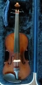 Handcrafted SCHERL & ROTH 4 String Violin in Case: