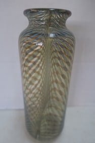 KIT KARBLER & MICHAEL DAVID BLOOM Art Glass Vase: