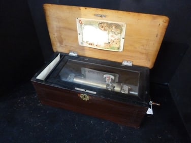 Fine MARQUE de FABRIQUE Tabletop Music Box, CA 1890: