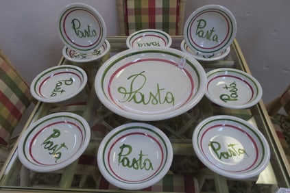 Ceramica Italian Pasta Bowl Set: