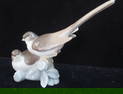 LLADRO Porcelain Two Birds on Branch Figurine: