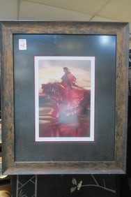 Serio lithograph "Danza" by STEVE BLOOM: