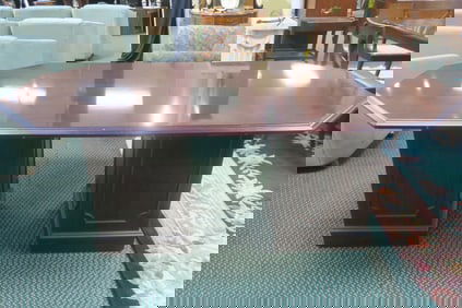 Mahogany Double Pedestal Desk